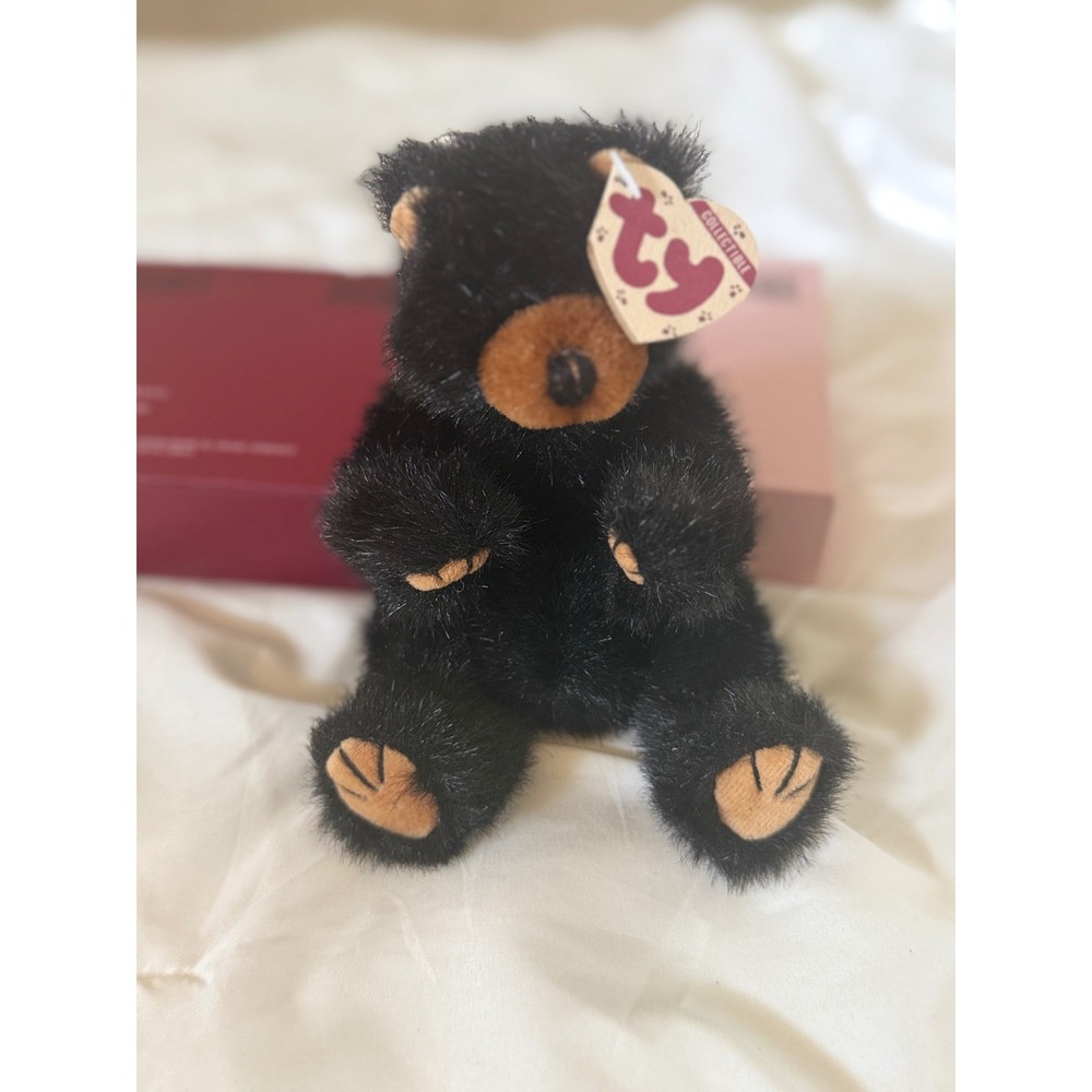 Vtg Ty Attic Treasures Plush Lot of 6 Bears Monkey Clothed Outfits 1993 1996 Tag - Picture 2 of 16